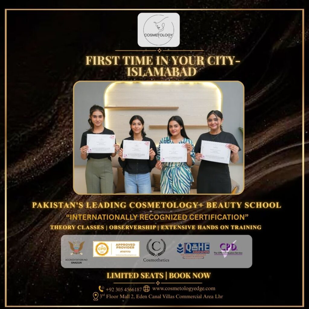 First Time We Are Coming in Islamabad | Cosmetology Edge